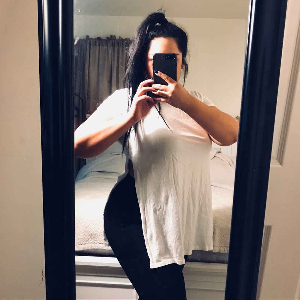 Side Slit Tee